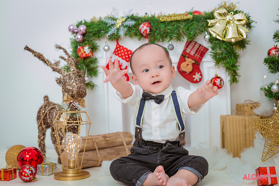 album ảnh bé kiệt sinh nhật 1 tuổi